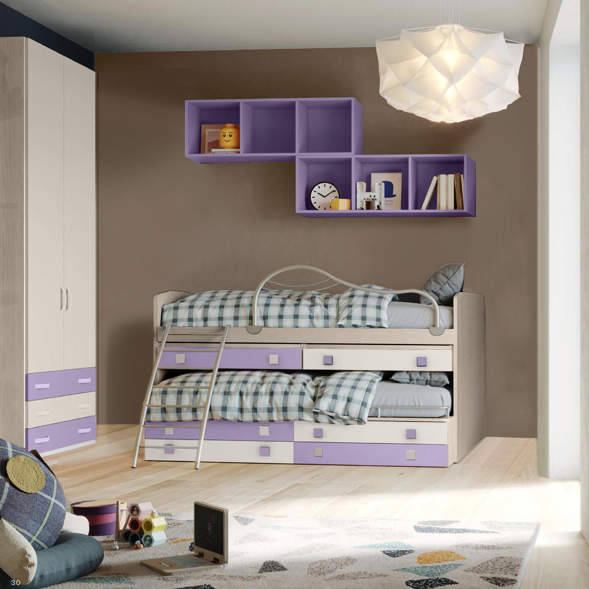 lettoo multifunzionale malva