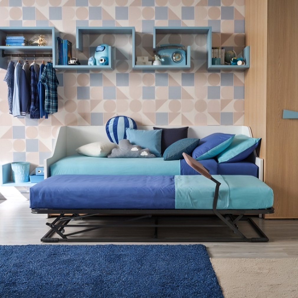 divano letto bianco luce