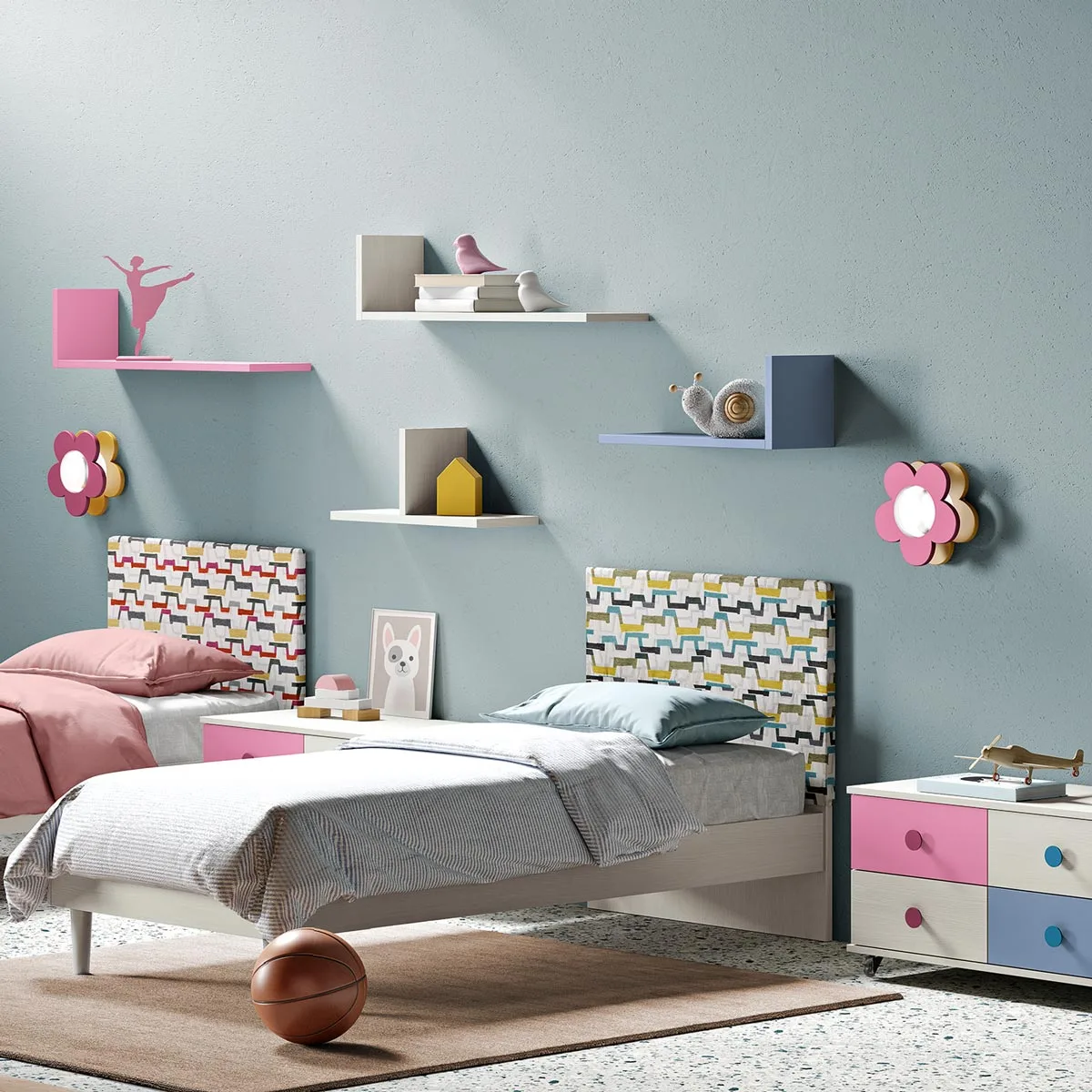 letto per bambine e bambini