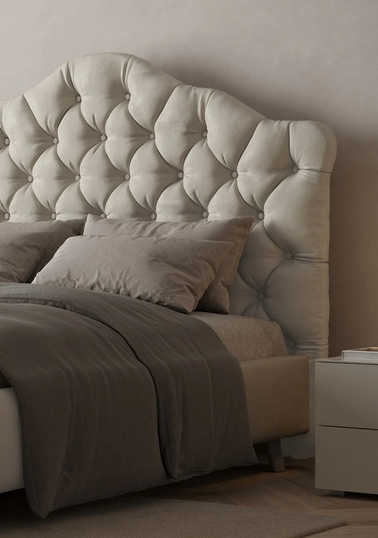 letto classico beige
