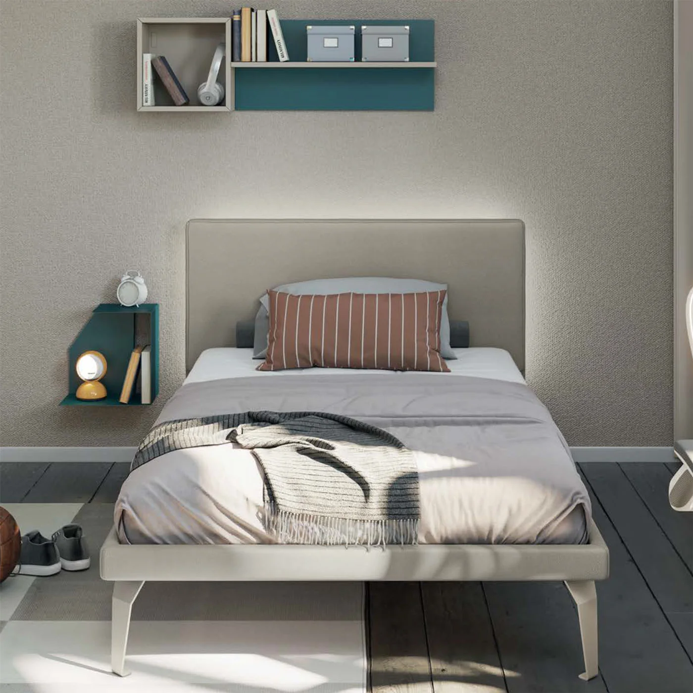 letto simple soft bloom