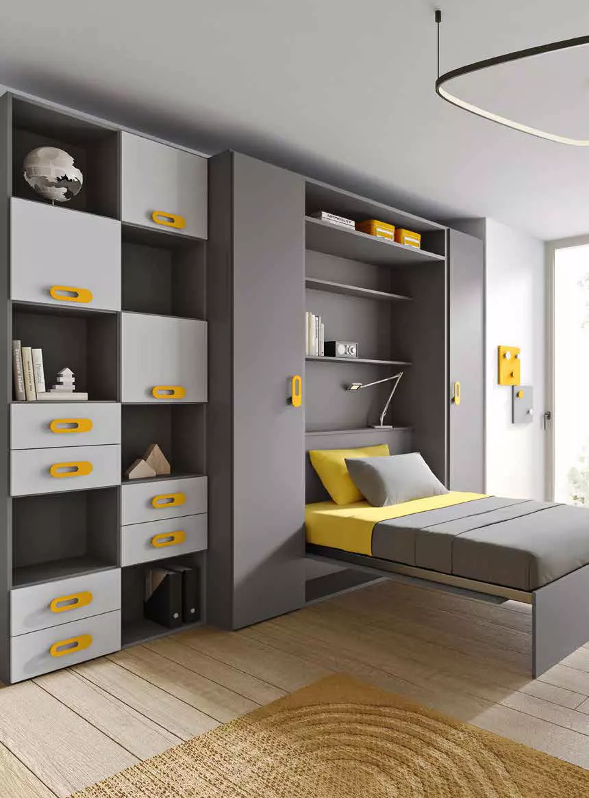 letto salvaspazio 120x200