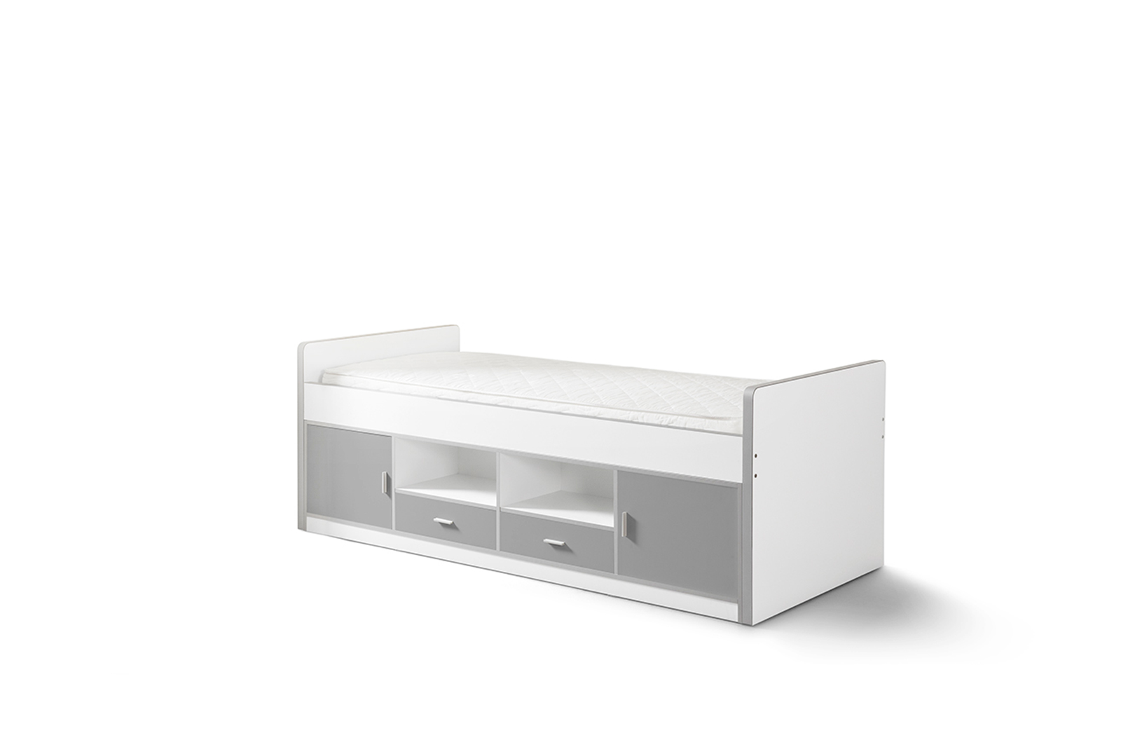 Letto salvaspazio con cassetti, disponibile in 7 colori