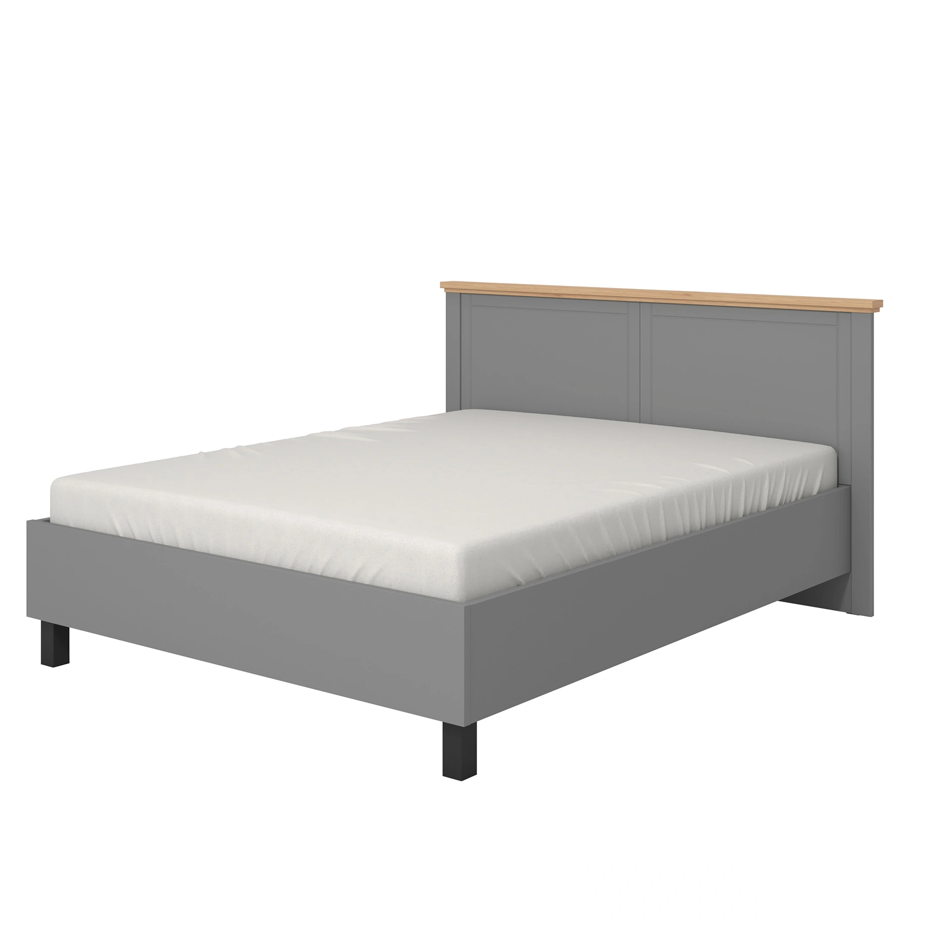 letto 160x200 grigio
