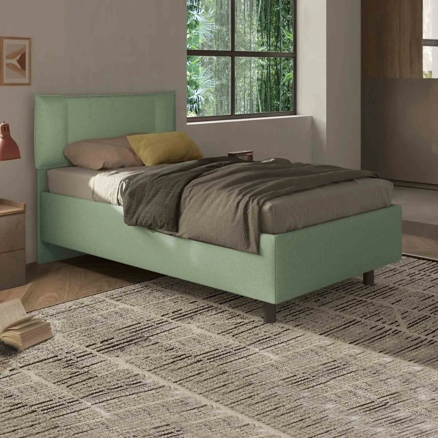 letto singolo di tendenza