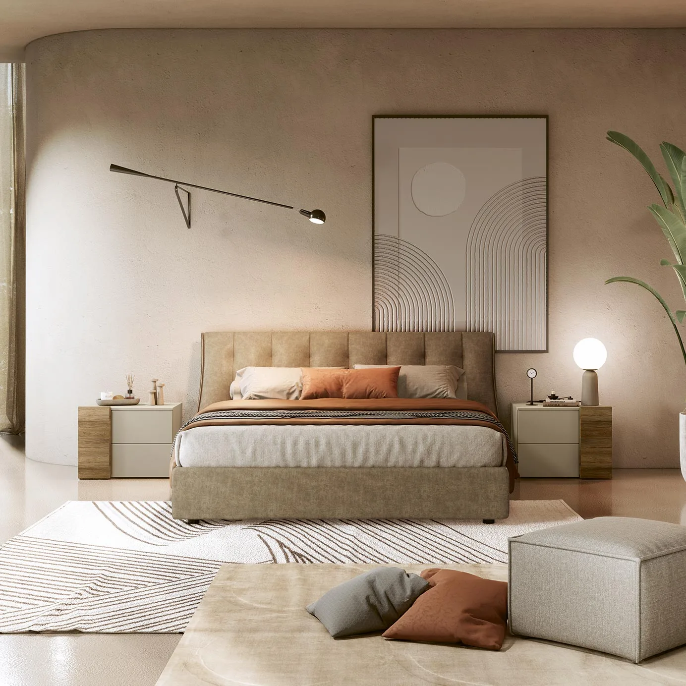 letto scontato matrimoniale ecopelle