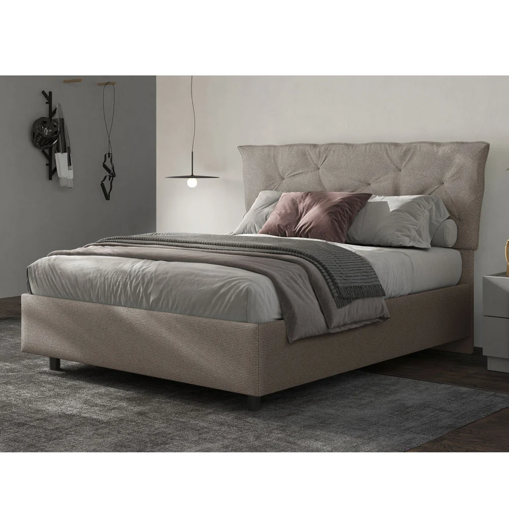 letto tortora matrimoniale