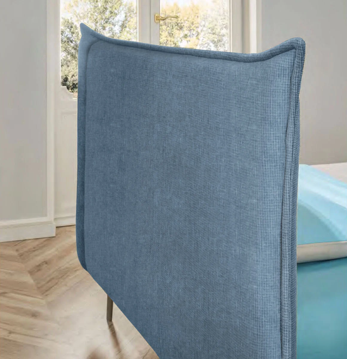 Letto una piazza e mezza Hug Moretti Compact in tessuto VL 11