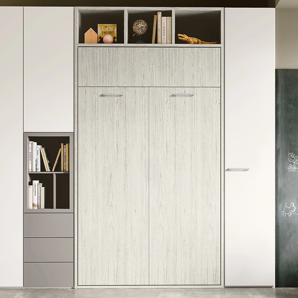 Letto singolo Achille trasformabile a scomparsa, verticale, made in Italy