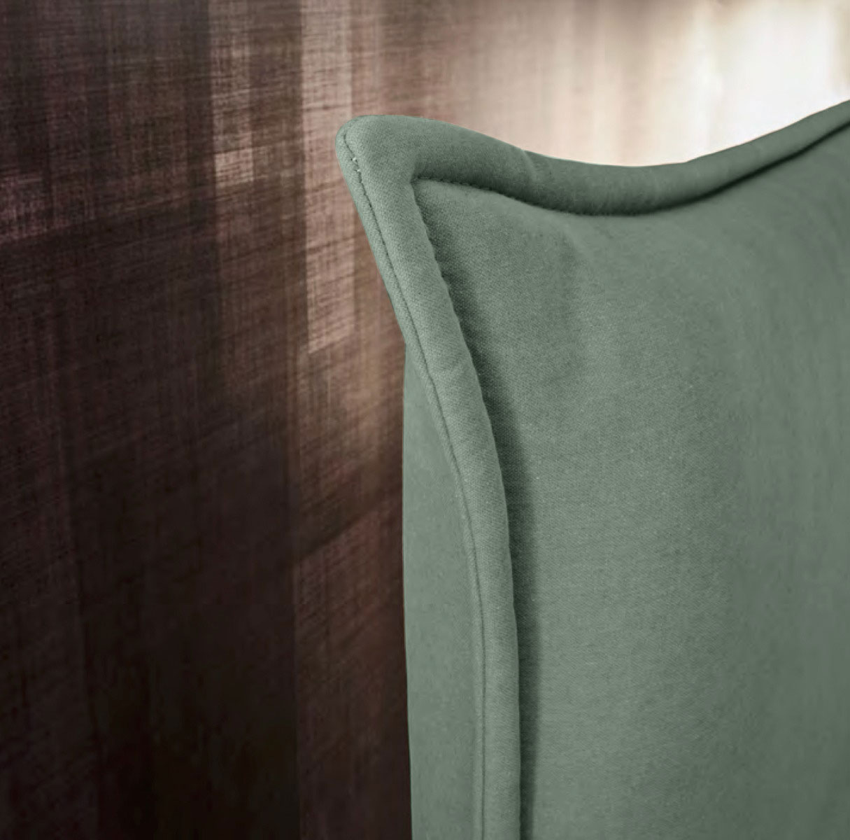 Letto matrimoniale Nathy, king size in finitura Caraibi