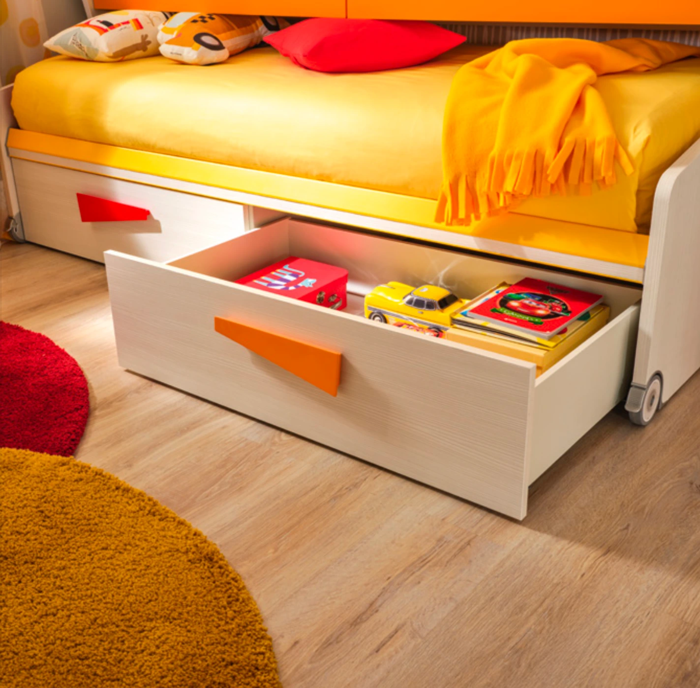 Letto Space desk Moretti compact, 120x190, Betulla