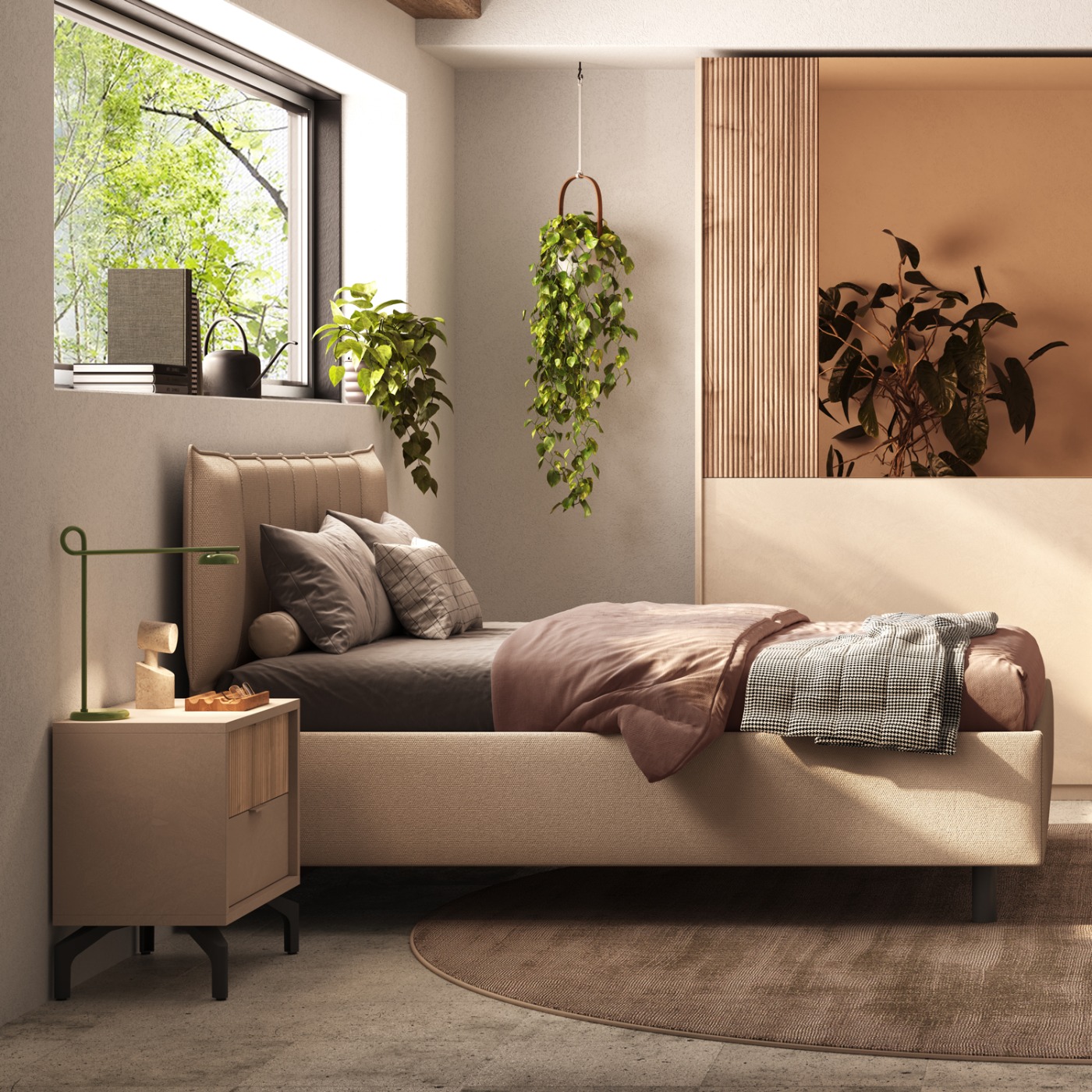 letto in offerta tortora