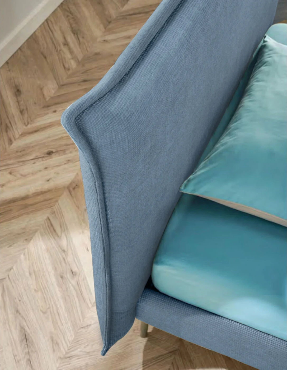 Letto una piazza e mezza Hug Moretti Compact in tessuto VL 11