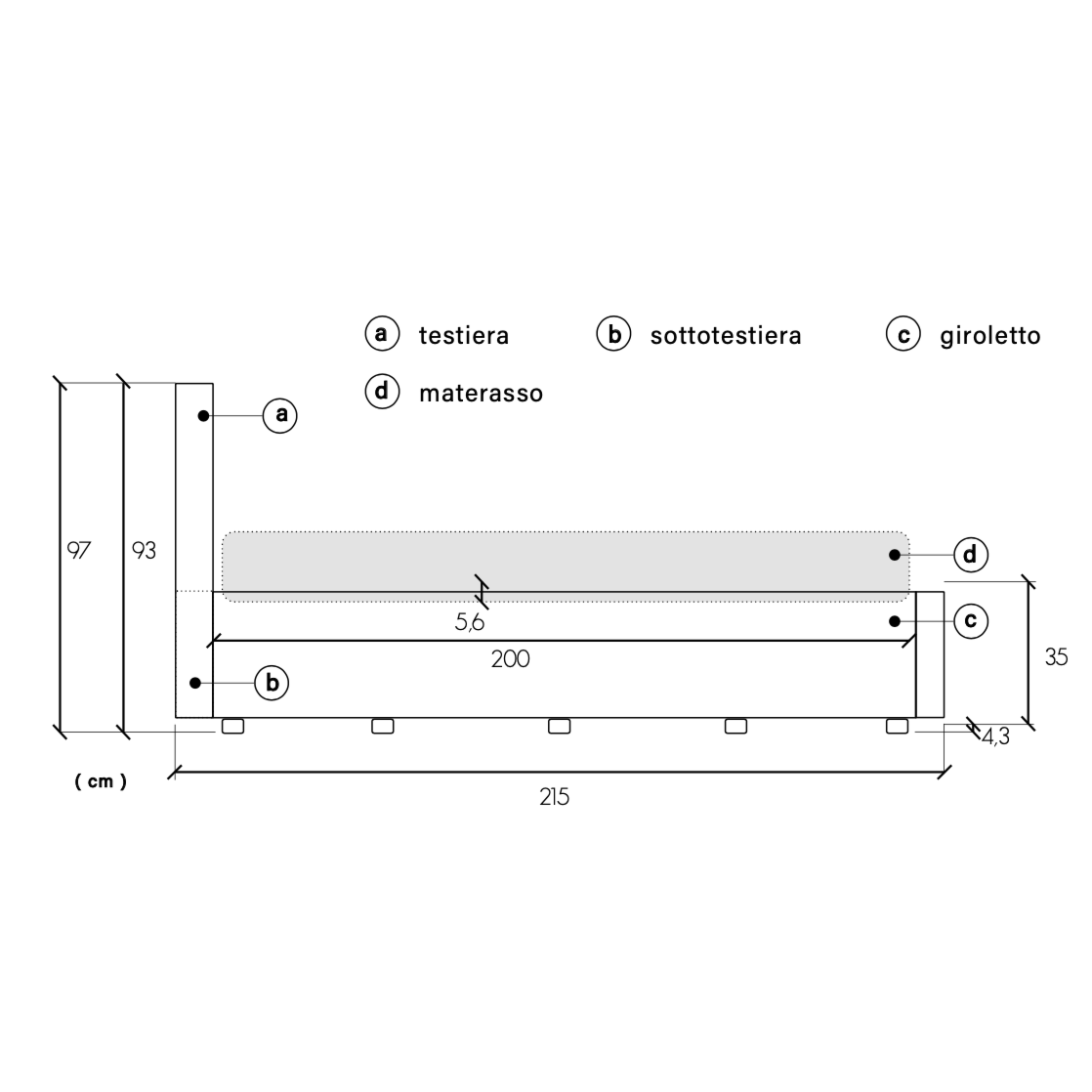 camera con letto in sconto