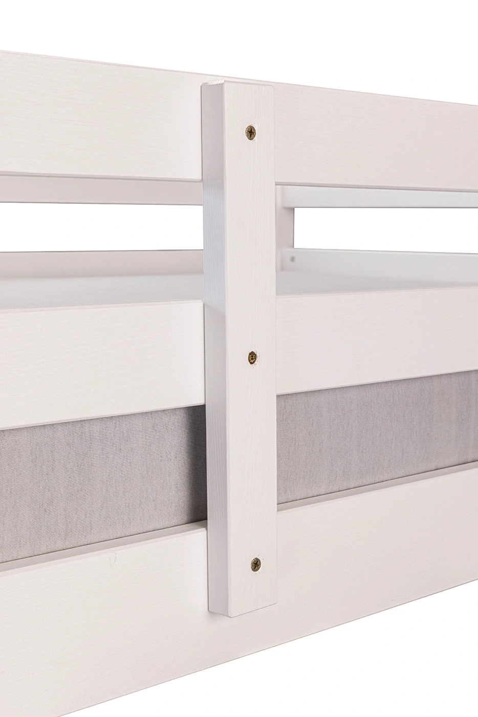 Letto a castello alla francese, 140x200 e 90x200, Bianco Zenzero Shop