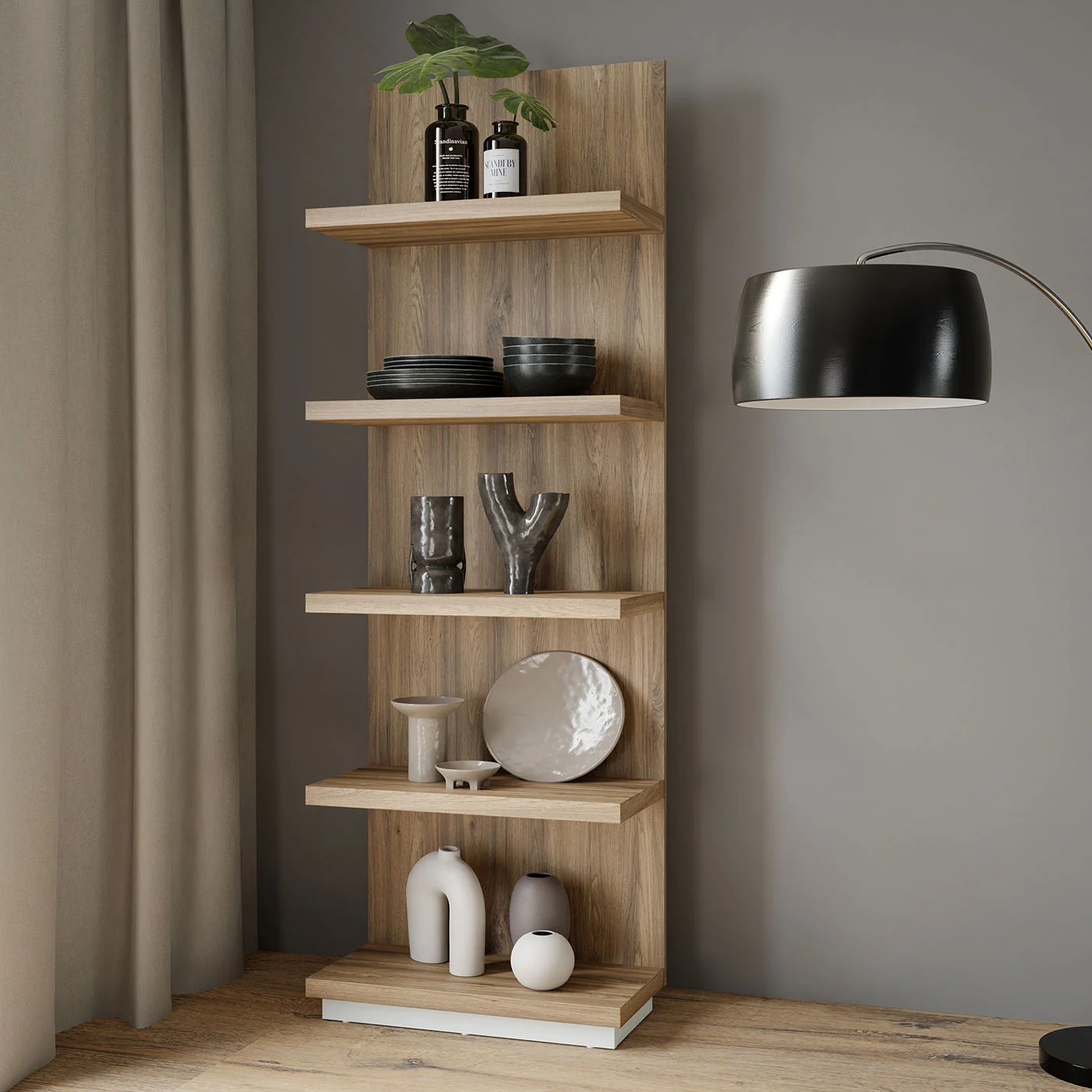 libreria a terra in sconto