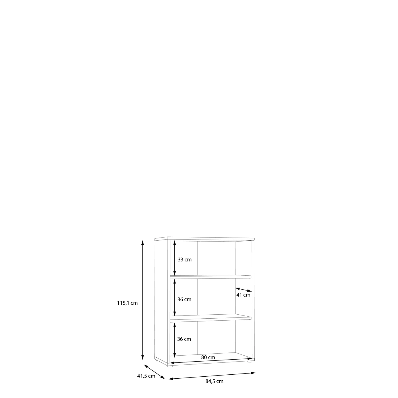 libreria bassa in saldo