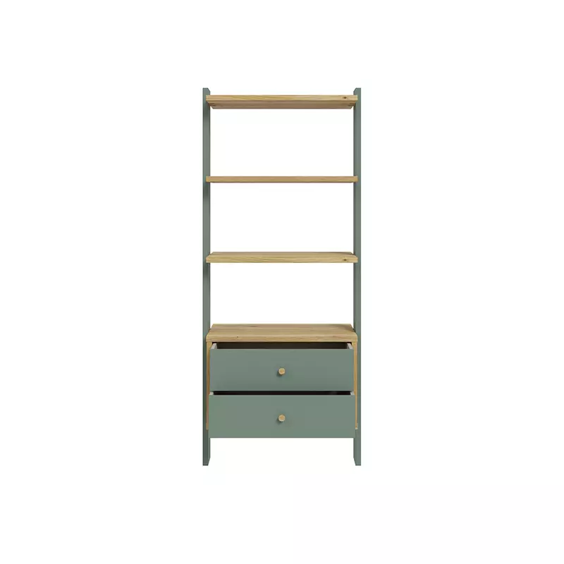 libreria con cassetti