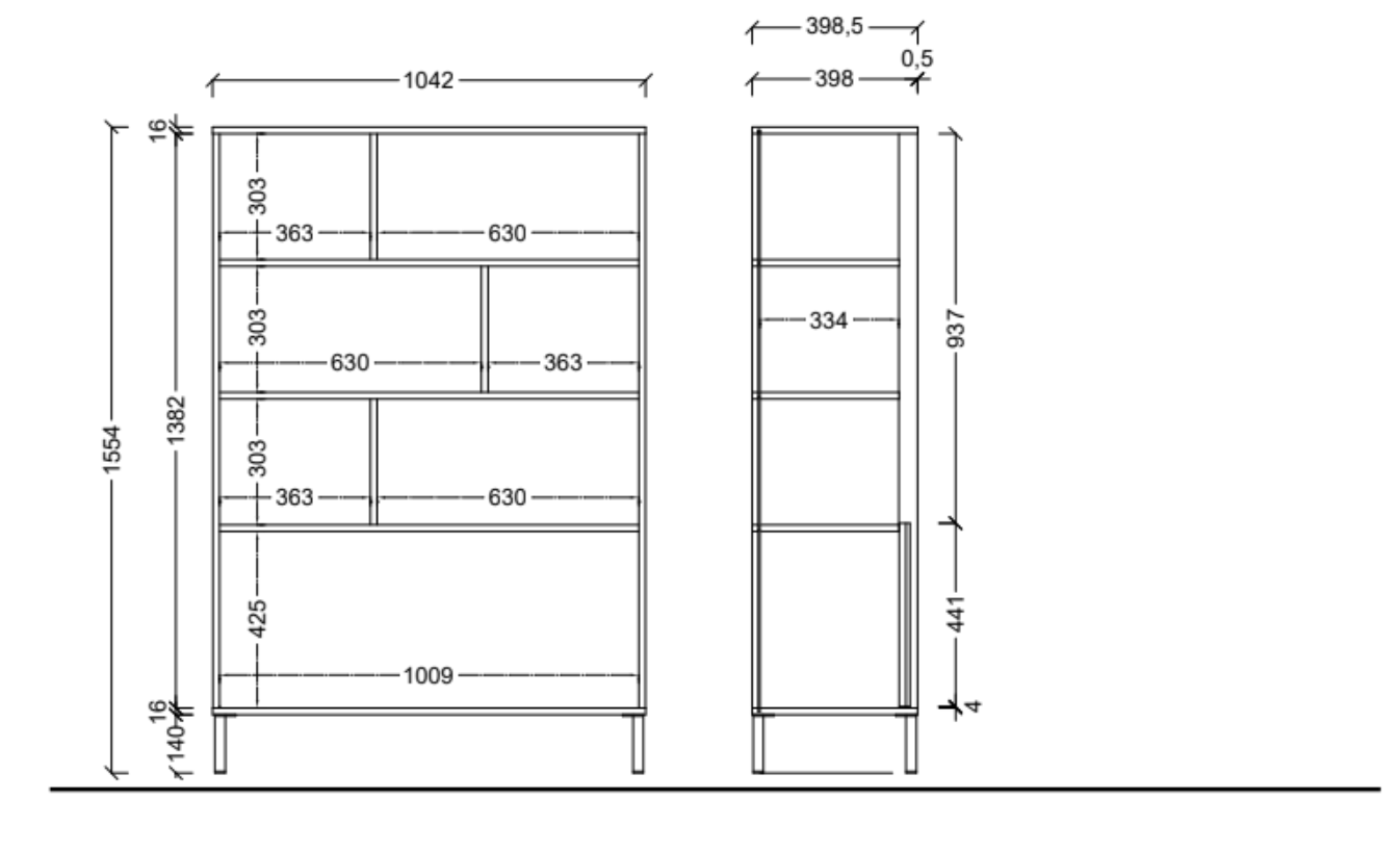 credenza da soggiorno
