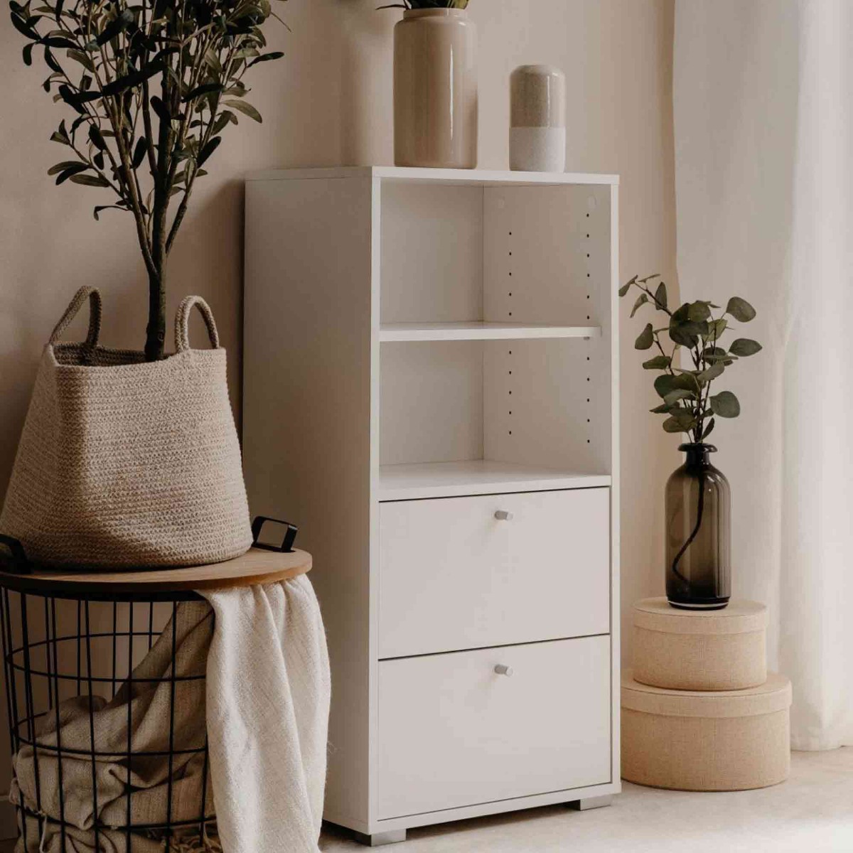 mobile bianco multiuso