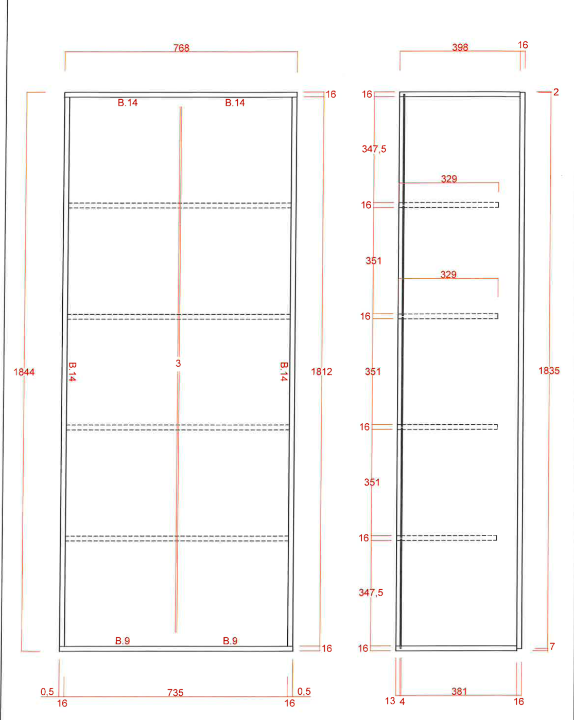 madia alta in sconto
