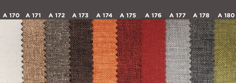 Divano letto Lionel a 3 posti, in tessuto sfoderabile Verde e bordino Grigio chiaro