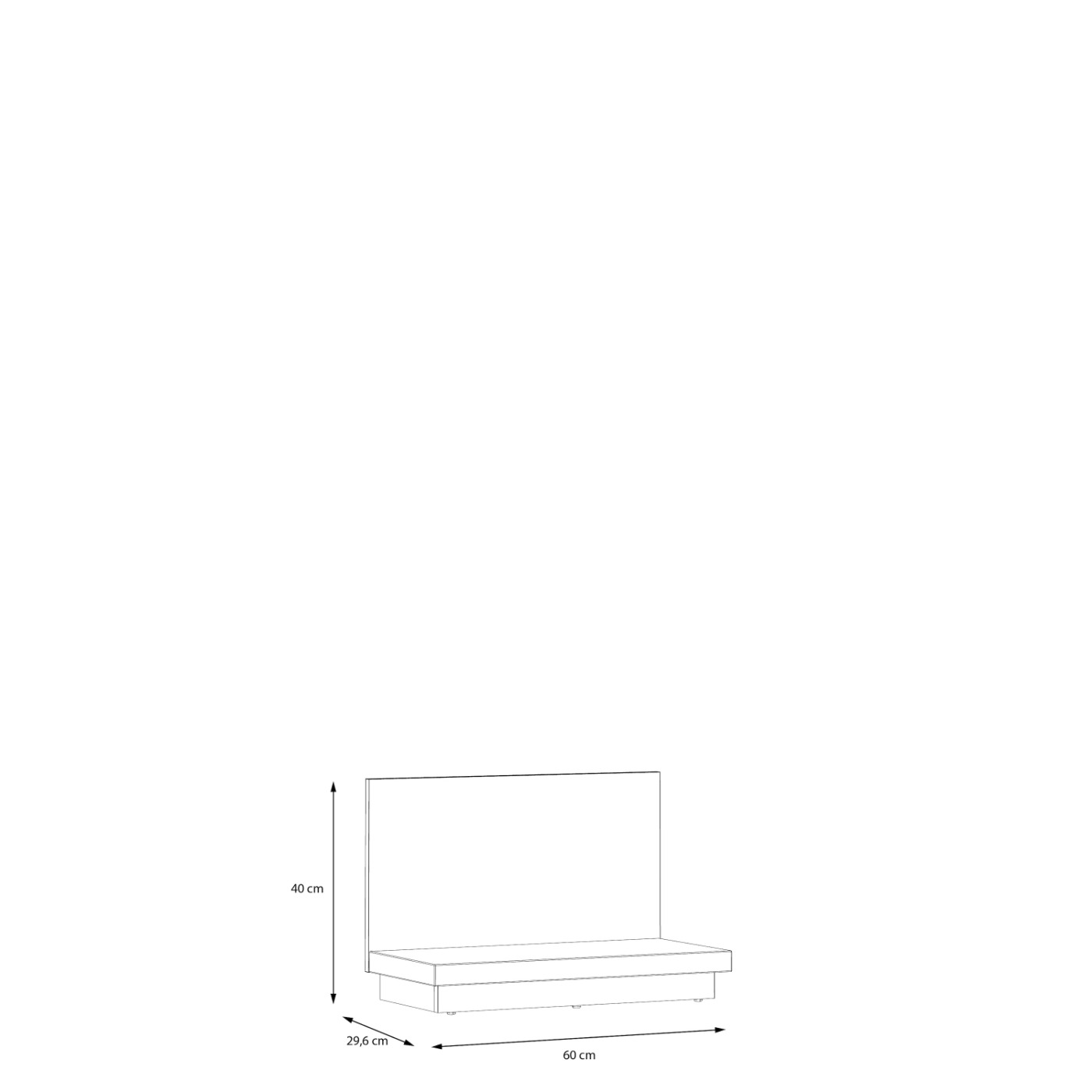 Mensola a terra economica