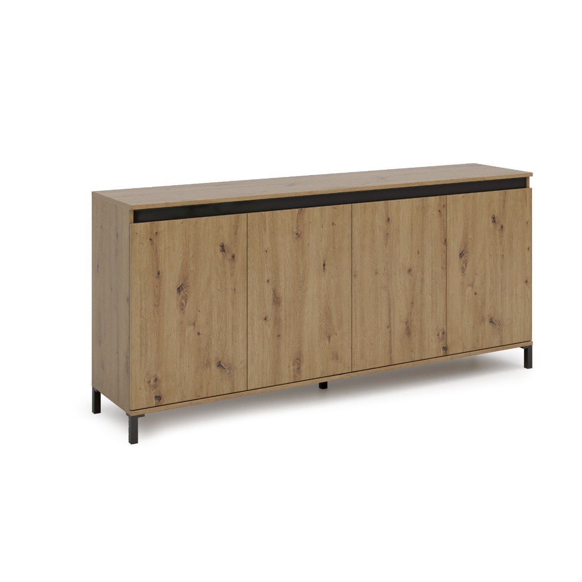 Credenza moderna a 4 ante