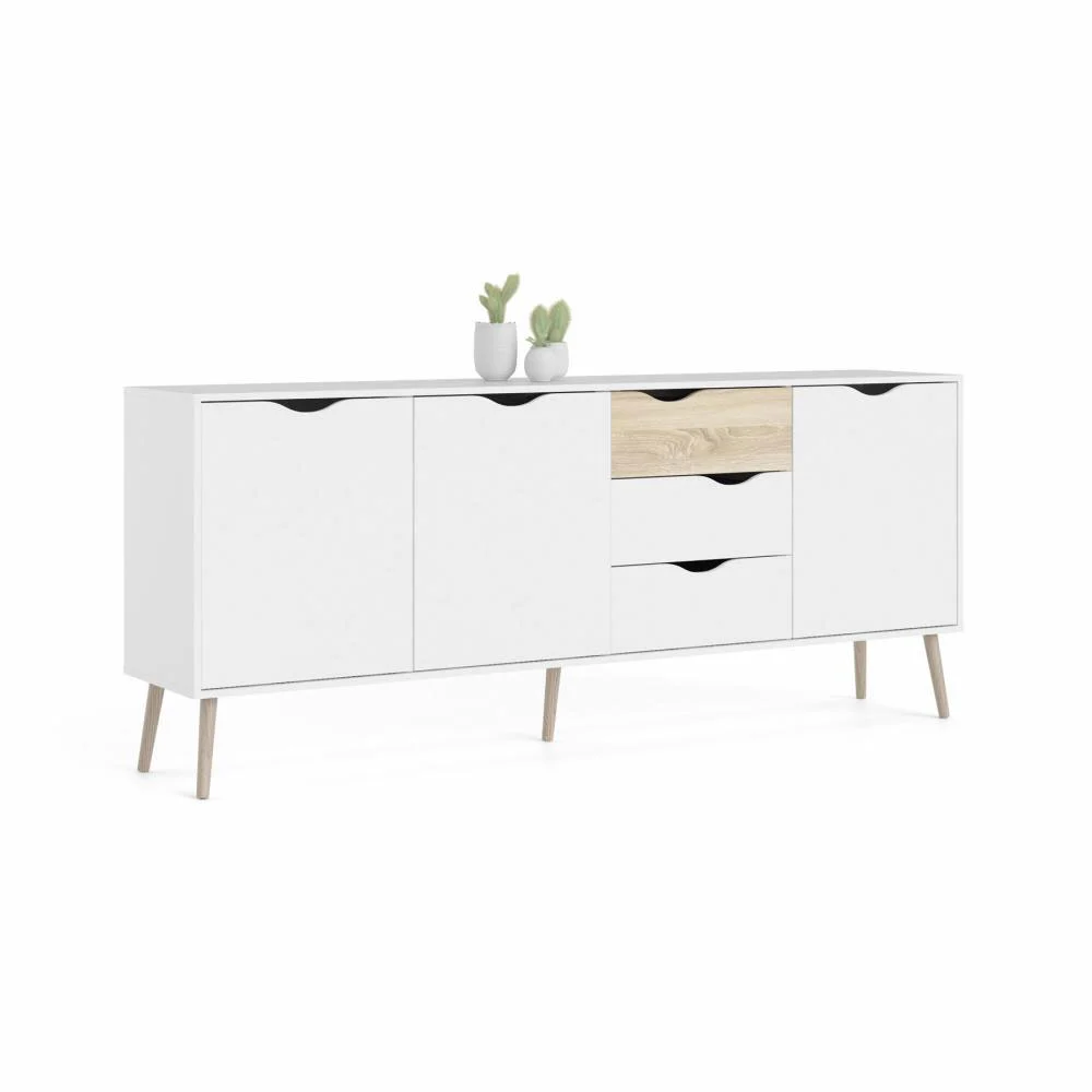 madia bianca e rovere