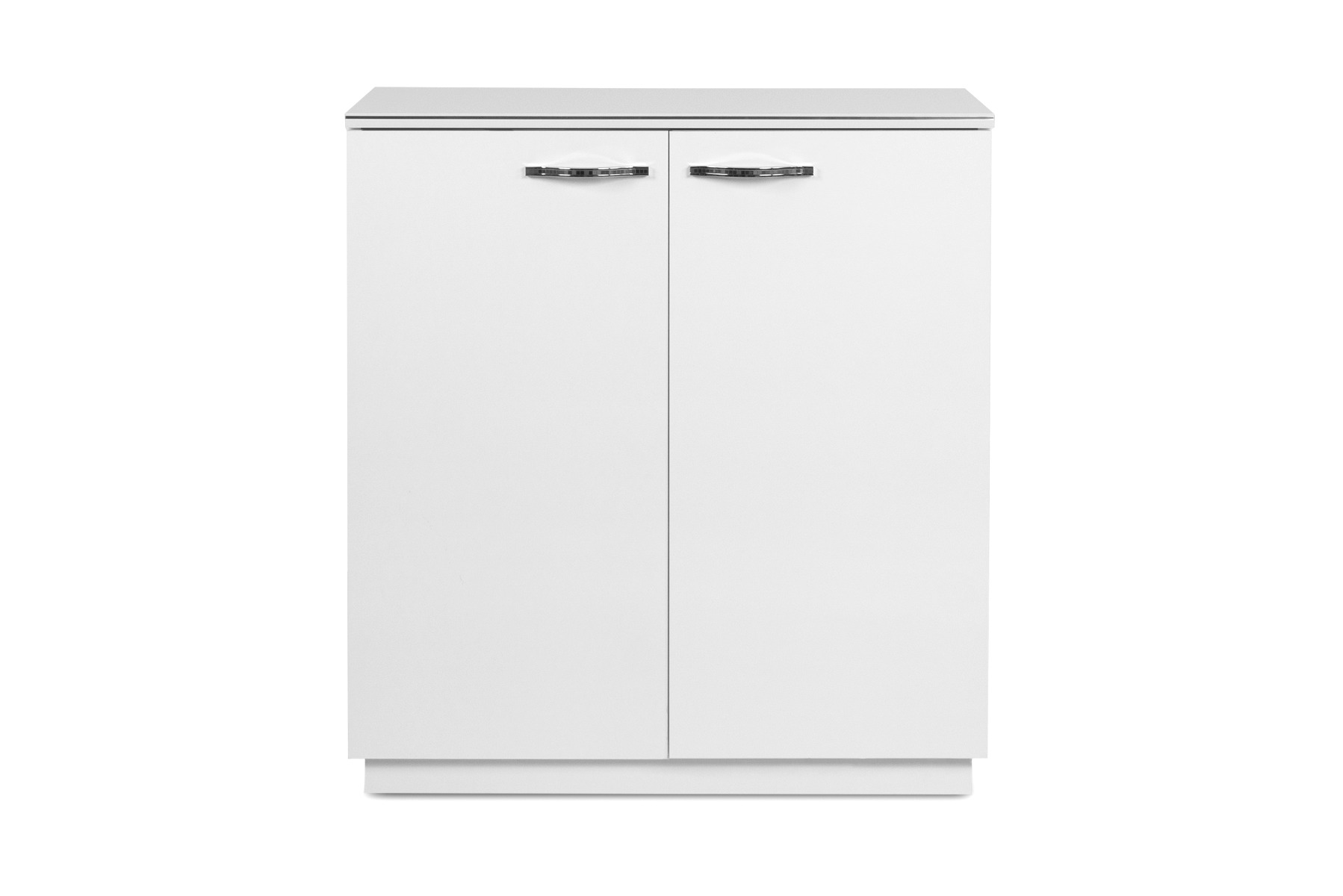 Madia multiuso bianca lucido a 2 ante