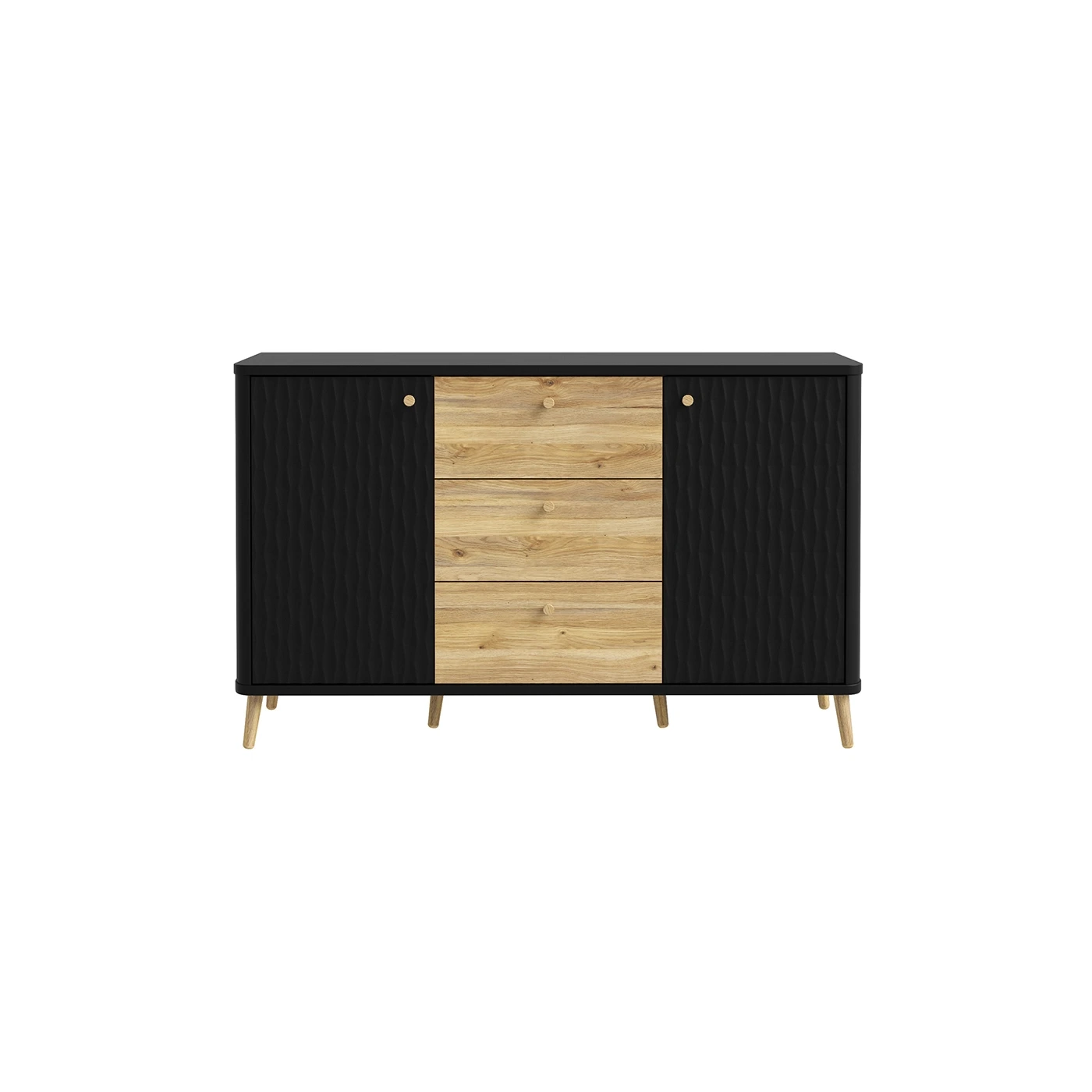 madia sontata rovere e nero