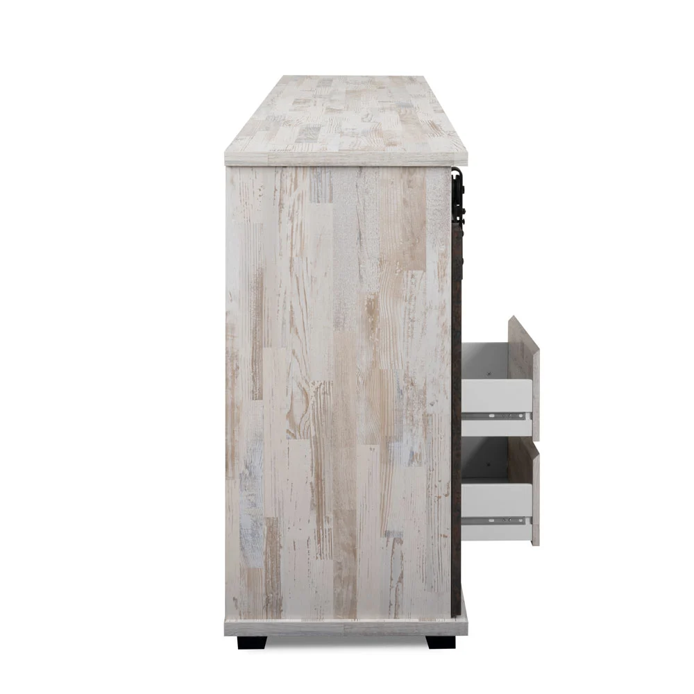 madia con vano a giorno 