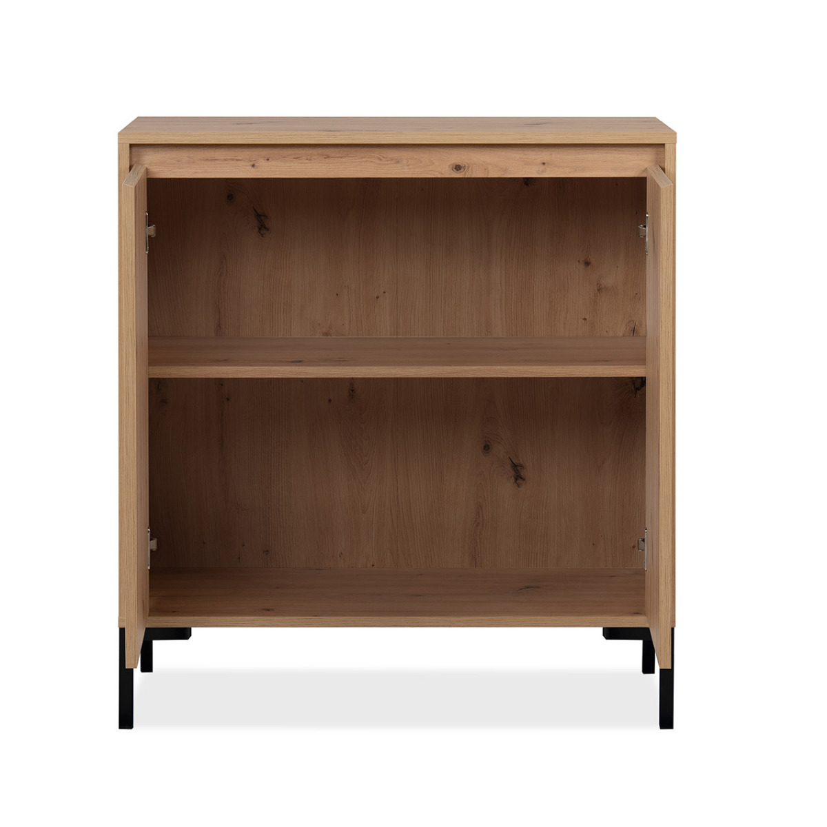 madia 2 porte rovere