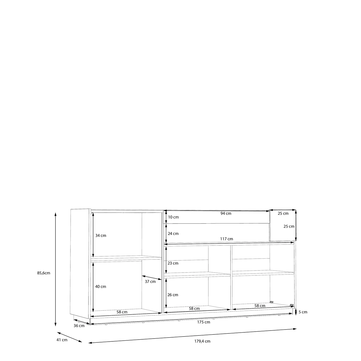 madia moderna in saldo