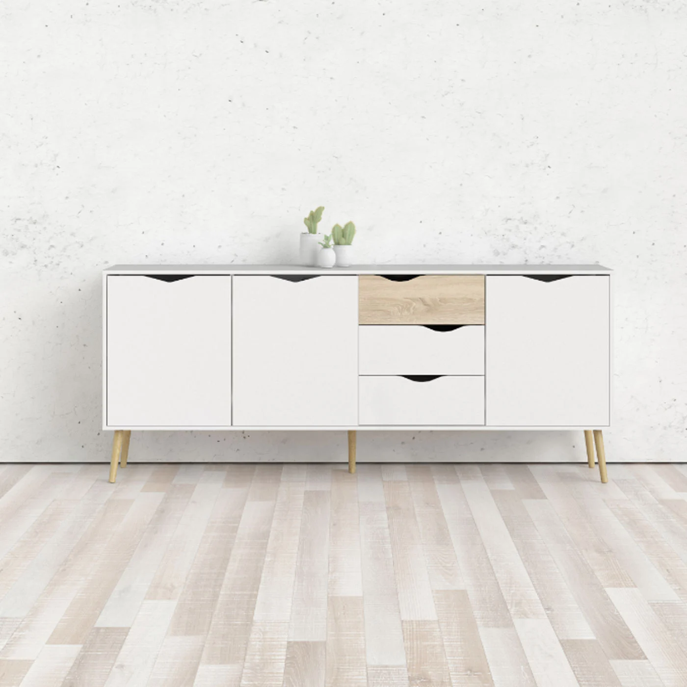 madia bianca e rovere