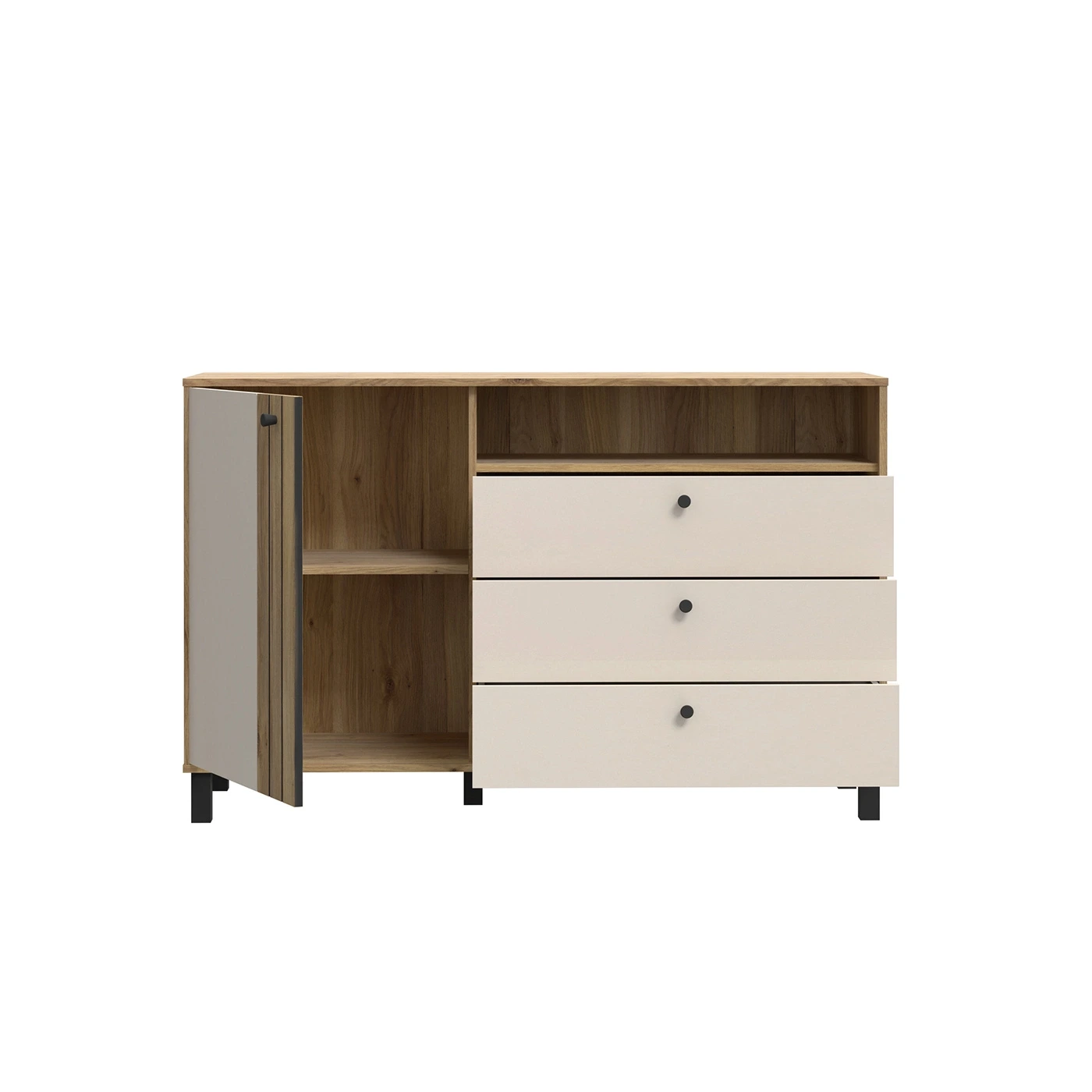 madia con vano sabbia