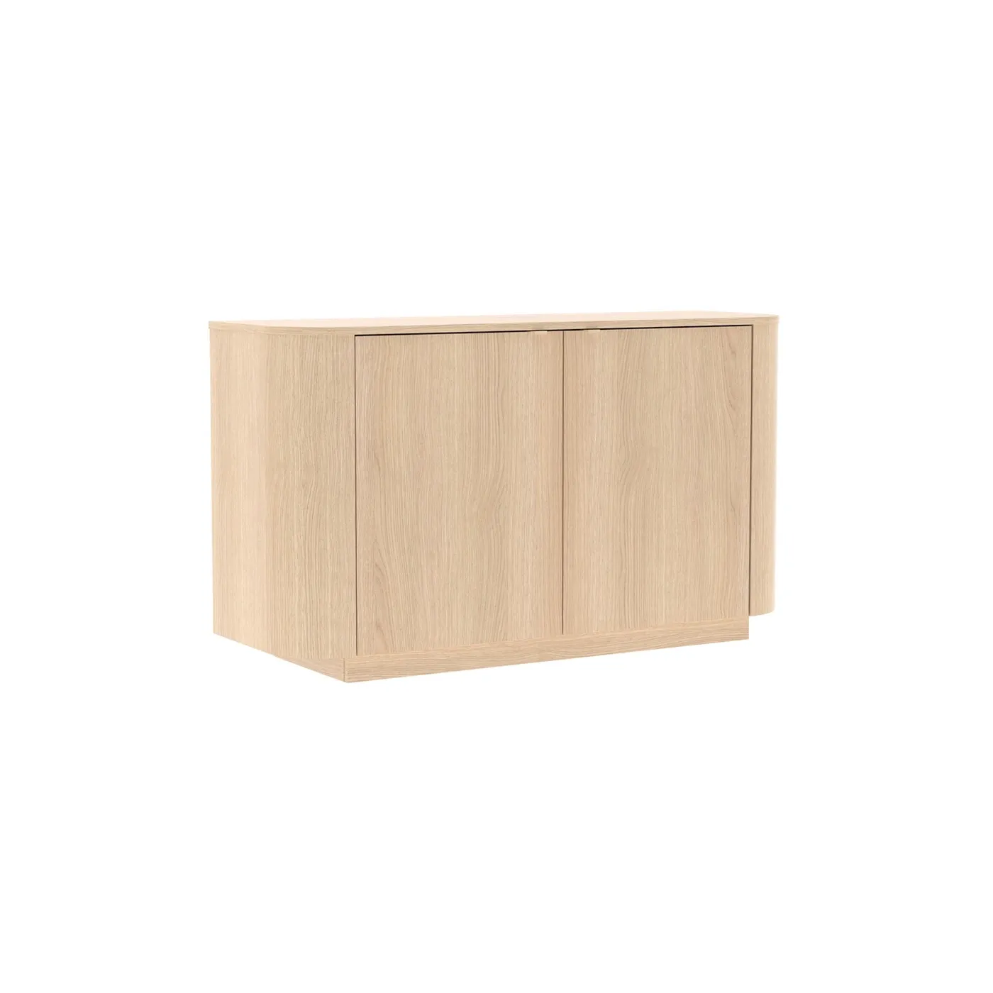 Soggiorno moderno Rovere Lindberg, 2 madie