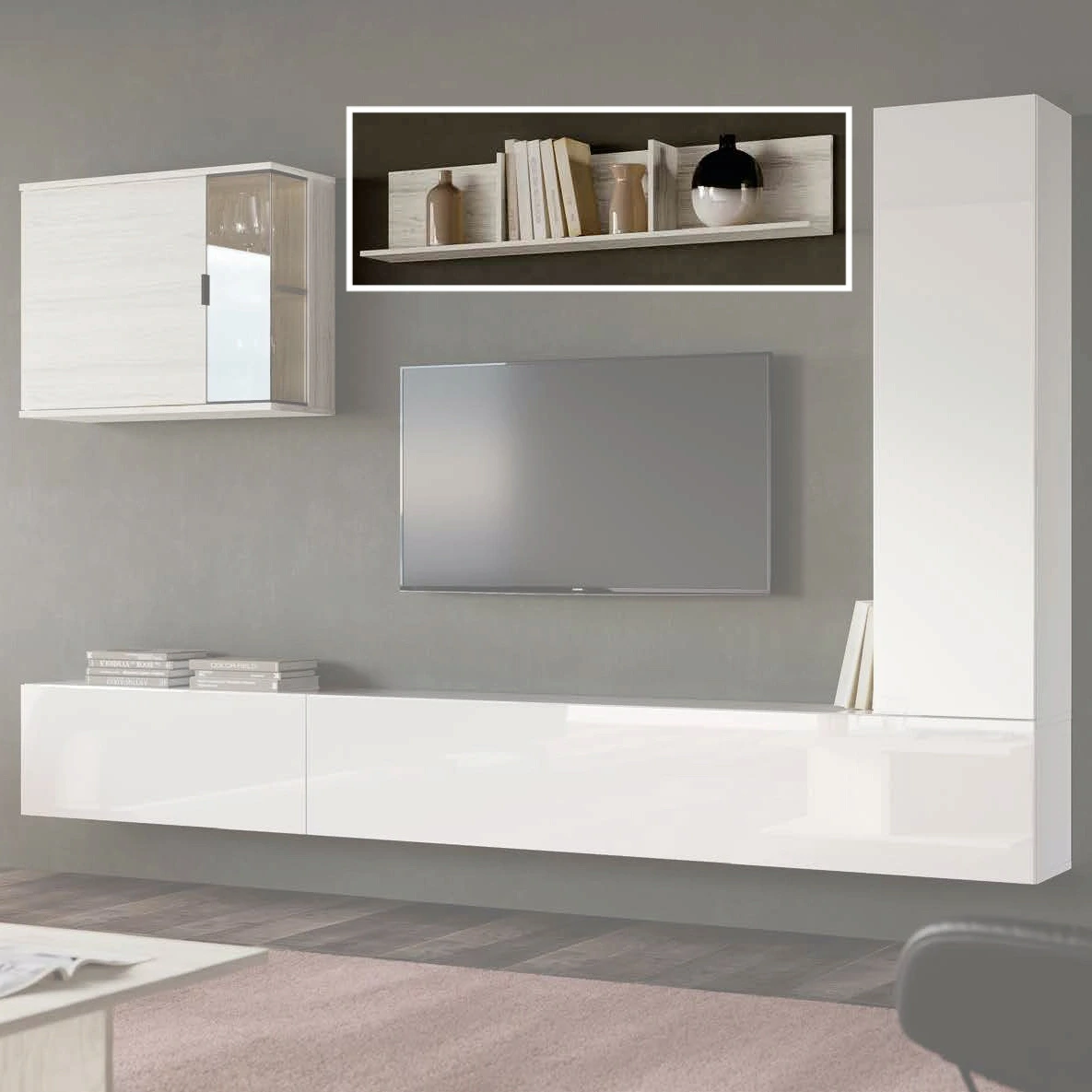 mensola con divisori