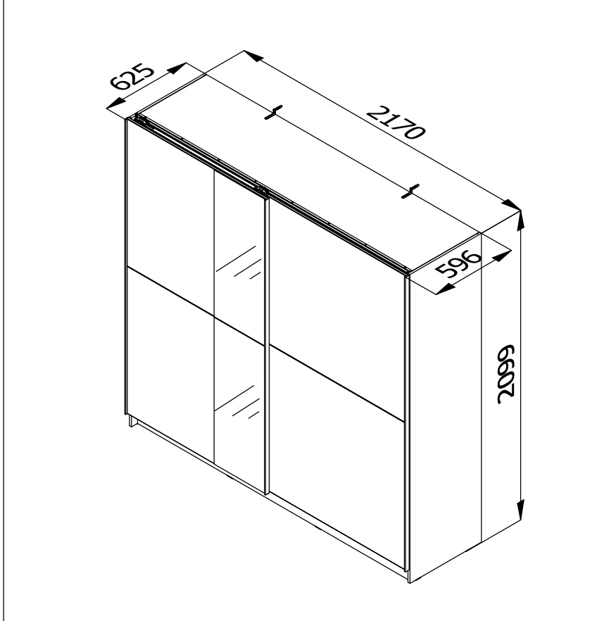 Offerte Black friday ,finitura Rovere e Nero