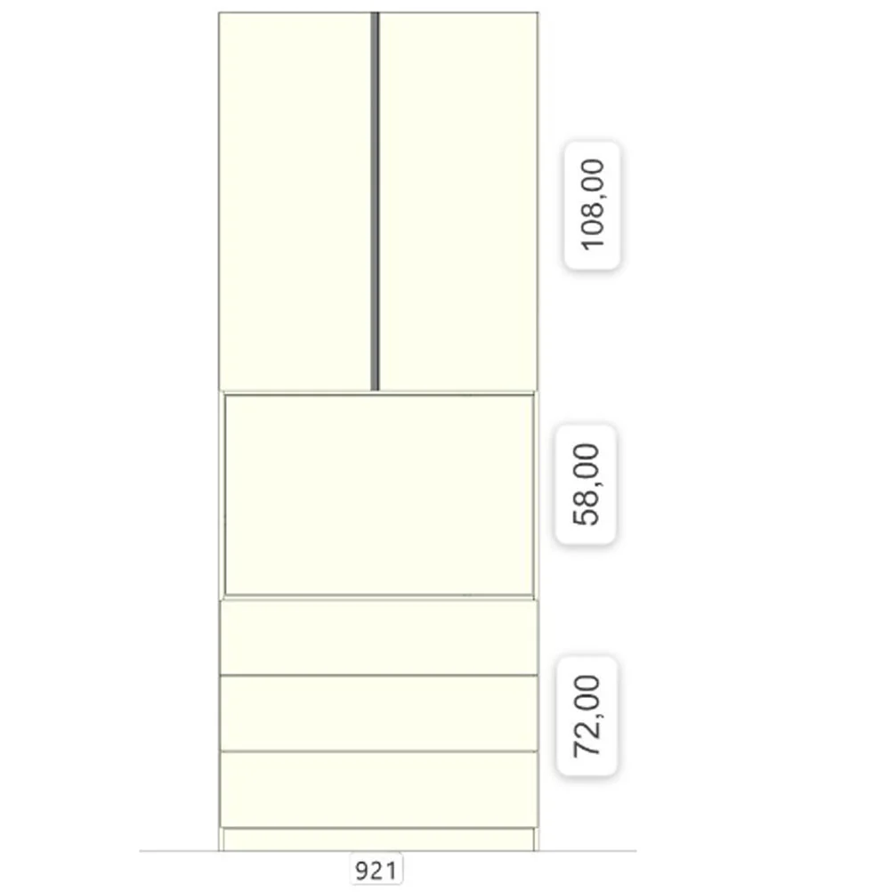 Armadio con tv girevole, finitura cashmere, prevendita a prezzo scontato, spedizione gratuita