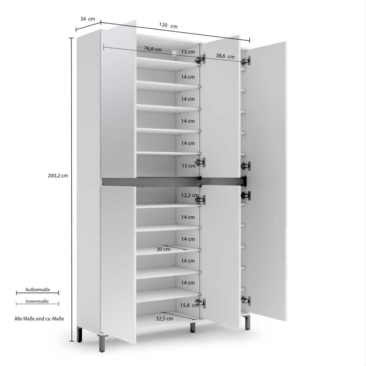specchiera scarpiera in offerta