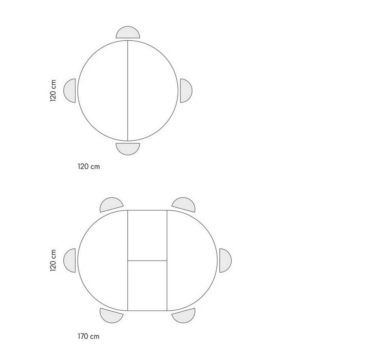 tavolo con base in metallo nero 