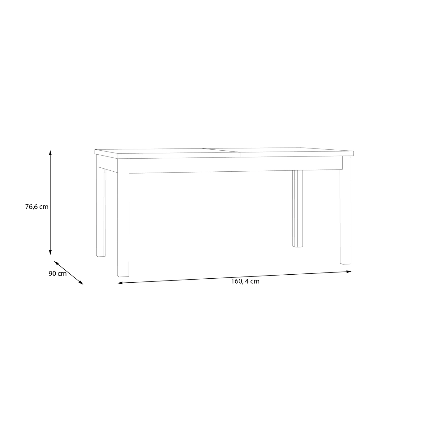 tavolo scontato finitura nero