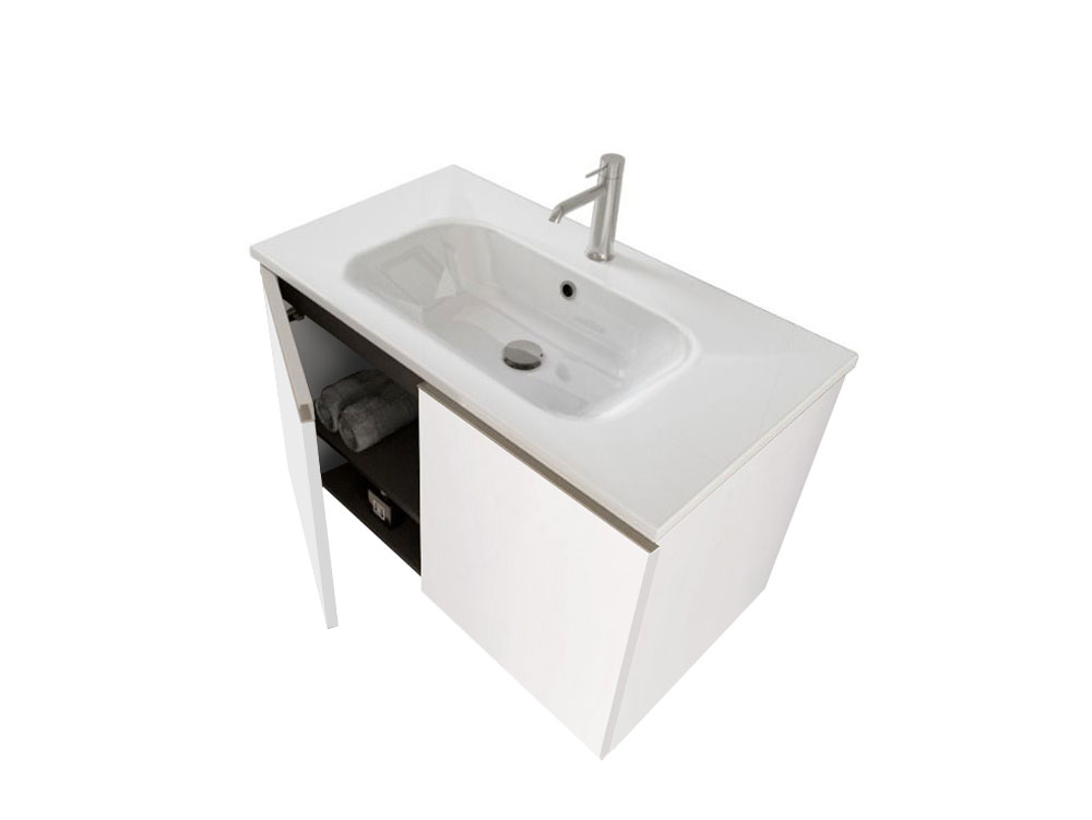 Mobile bagno prezzo basso, mobile con lavabo integrato, Havasu 23 Bis