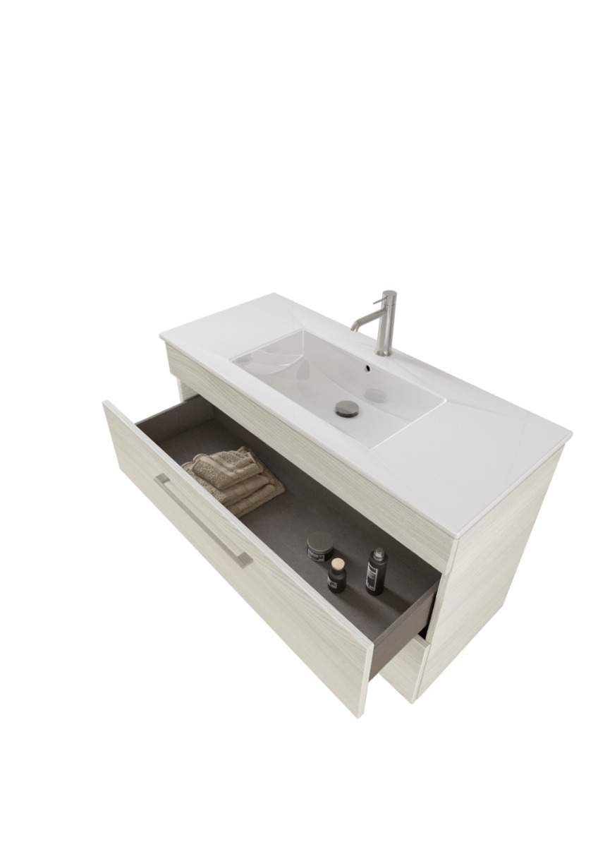 Mobile bagno con 2 cassetti L.101, Jog 36