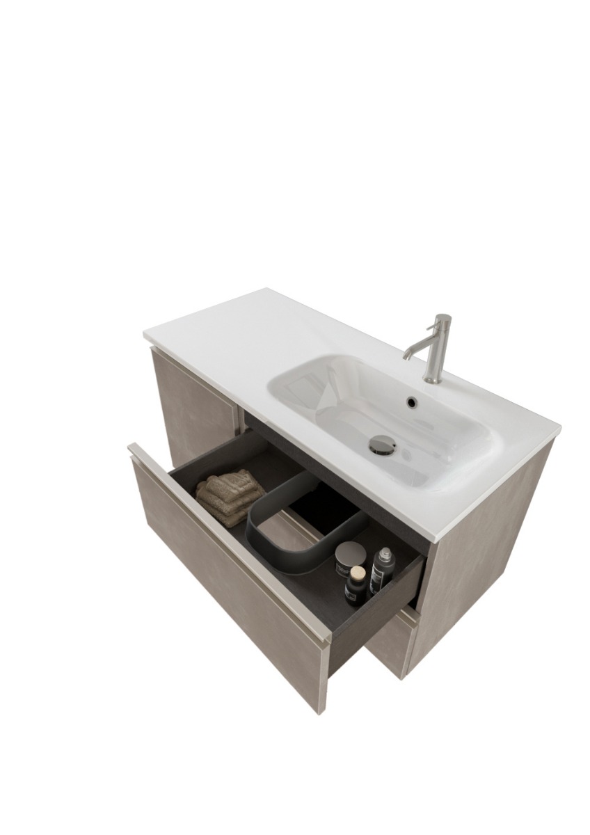 Mobile bagno Havasu 22 con 2 cassetti,1 anta 