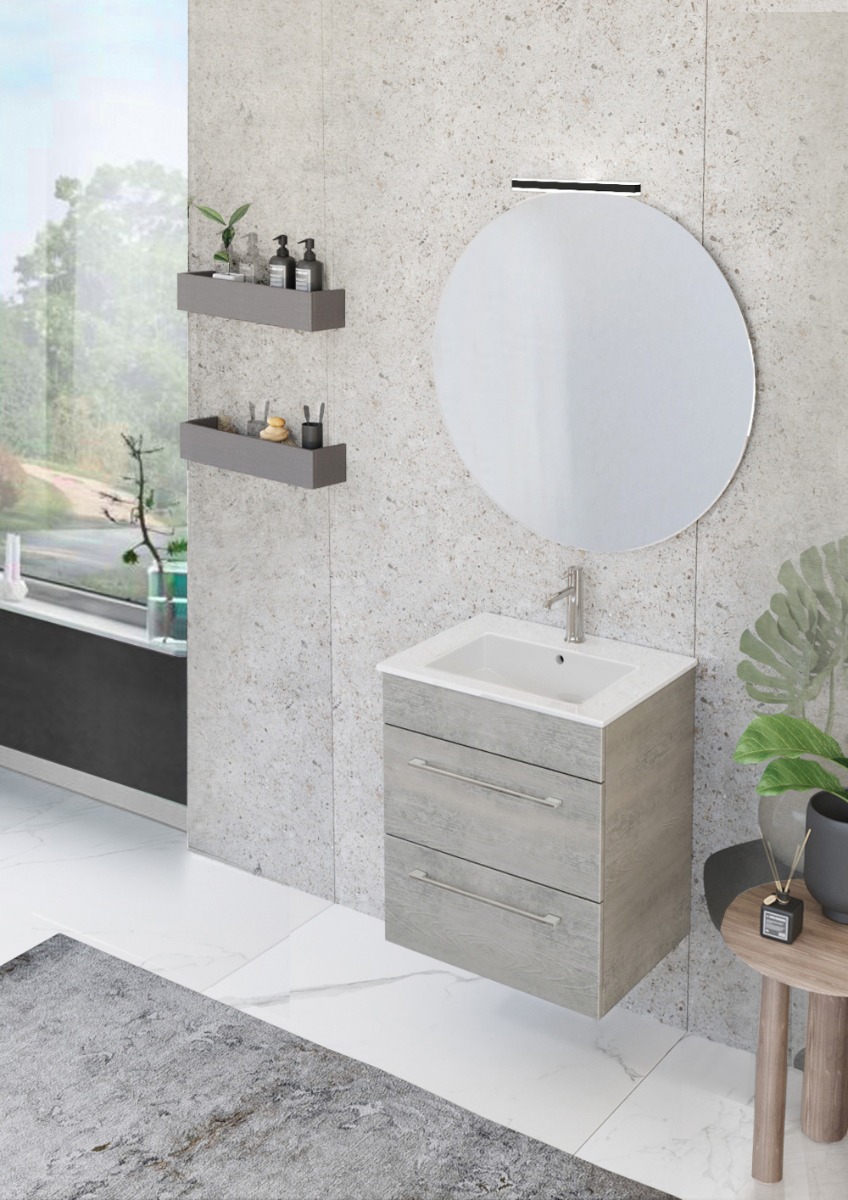 Bagni mobili moderni, mobile con lavabo, Jog 20