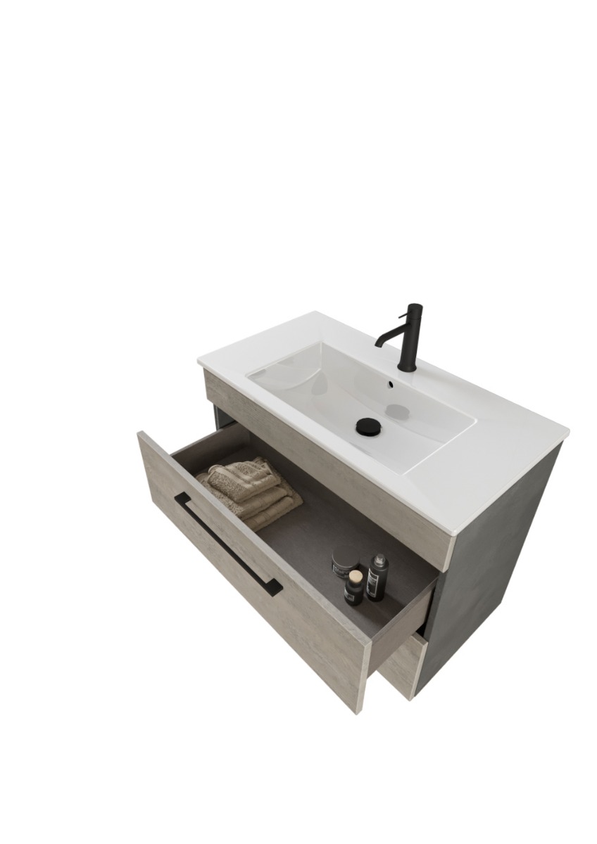 Mobile bagno con lavabo L.81, Jog 27