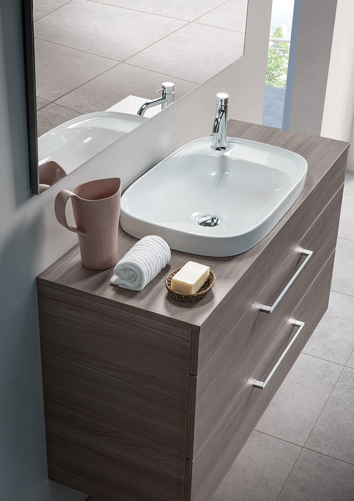 Arredamento bagni mobile sospeso, Jog 2
