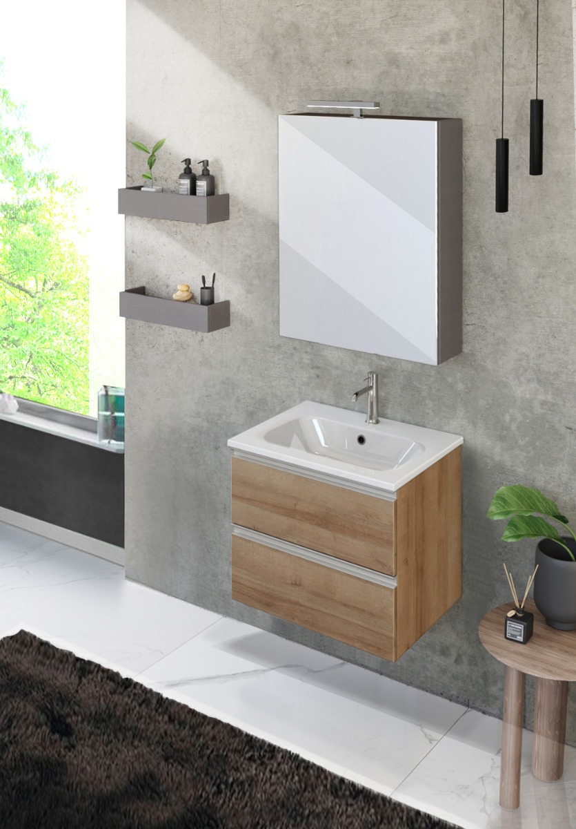 Mobiletto bagno Havasu 28, 2 cassetti